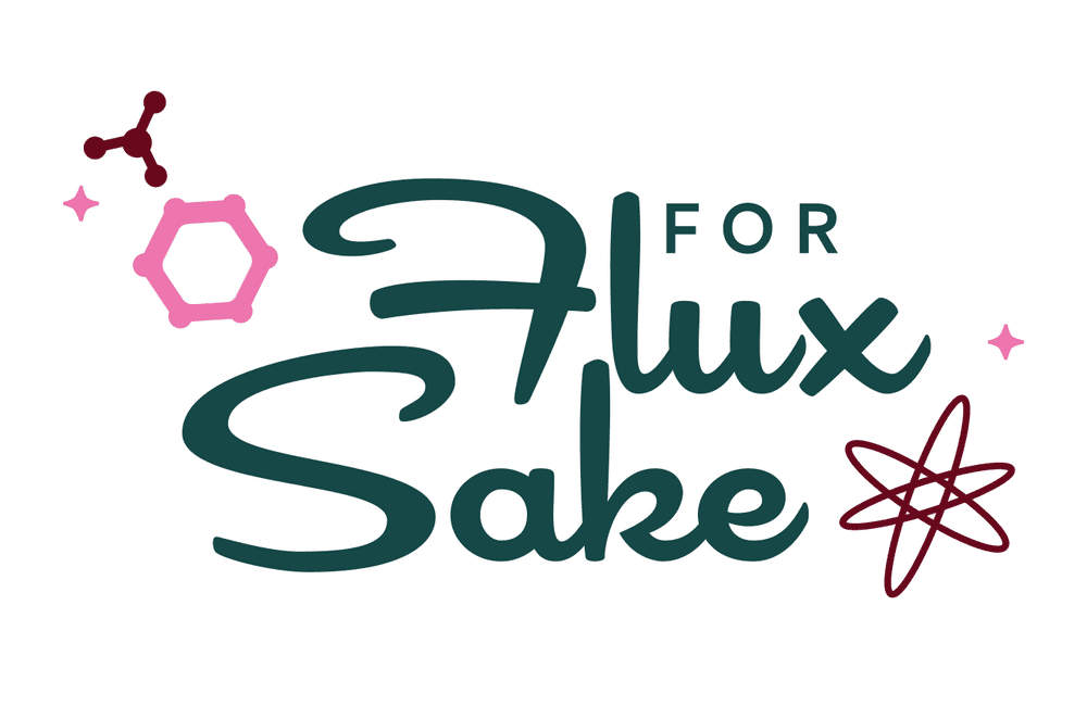 For Flux Sake Podcast Logo